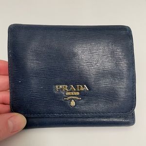 prada tri fold wallet